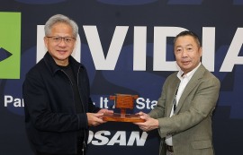 두산 그룹, 엔비디아와 로봇·원전·소재 동맹