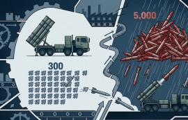 천궁-II, 성능보다 연 300발 '공급 역부족'