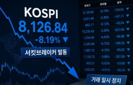 "뚜렷한 악재 없이" 코스피 또 서킷브레이커