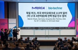 독일 머크, 17조원에 美 바이오테크네 인수