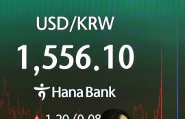 환율, 외국인 매수세에 2일째 1550원대 마감