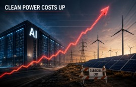 AI 전력 쟁탈전, 美 청정전력 가격 급등 경고
