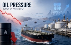 국제유가, OPEC+ 증산 결정에 1% 넘게↓