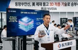 中 스타트업, 3D 적층기술로 엔비디아에 도전