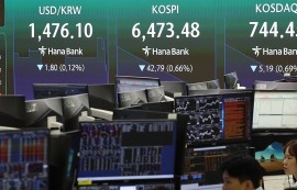 코스피, 3.56%↑6700선 안착…삼전·닉스↑
