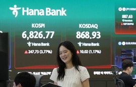 코스피, 6800선 안착...삼전·닉스 4~5% 상승