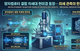 세계 첫 양자 컴퓨터 결합 차세대 현미경 등장