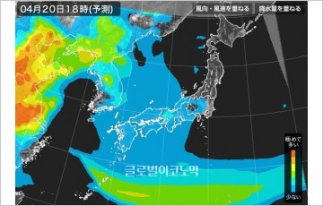 [일본發 한반도 날씨] ‘곡우’ 전국 미세먼지 나쁨 수준 아냐… 퇴근길 초미세먼지 걱정 없어