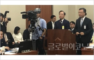 [2017 국정감사] 윤호영 카카오뱅크 대표 "인터넷은행 혁신 방향성 늦어질까 우려"… 은산분리 완화 읍소