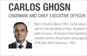 [글로벌 CEO] 르노자동차 카를로스 곤 (Carlos Ghosn) 연임… 구조조정의 귀재, 닛산 1년만에 흑자 전환