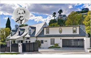 [글로벌-슈퍼리치의 저택(25)] 1940년대 할리우드 스타 그루초 막스, 할리우드 힐즈 370만 달러에 매각