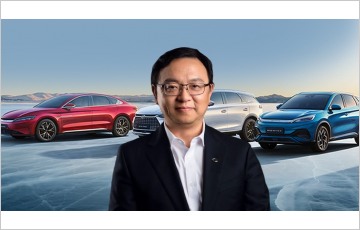 왕촨푸 비야디 CEO “2000km 주행 전기차 내놓겠다”