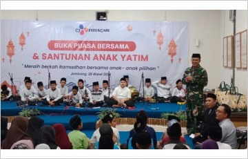 PT CJ 피드 앤 케어 인도네시아, 라마단 기념 고아들과 기부 행사 개최