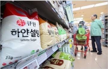 1분기 생필품 중 설탕 가격 상승률 가장 높아