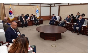 황효진 인천 정무부시장, ‘풀턴 카운티 경제사절단’ 접견
