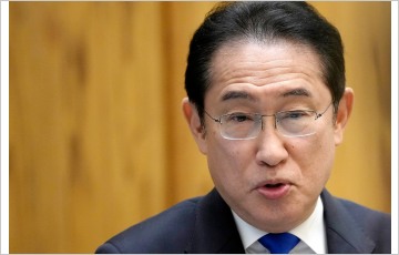 기시다 "한중일 정상회의 개최 한국 대처 지지"