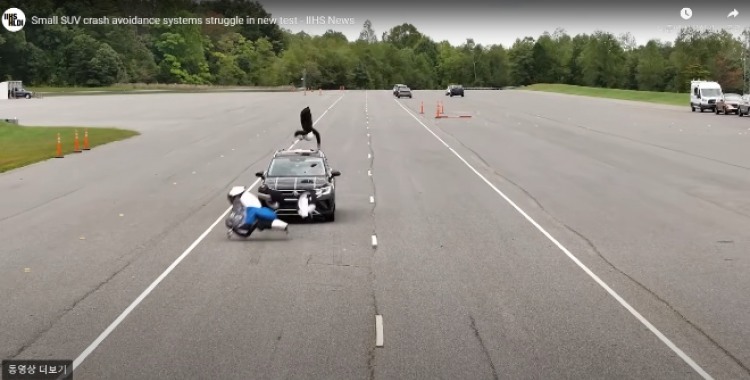 투싼, 소형 SUV ‘전방 충돌 회피’ 테스트서 '미흡'
