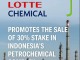 롯데케미칼, 인도네시아 석유화학 단지 지분 30% 매각 추진…17억...